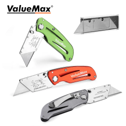 ValueMax 3-Piece Folding Knife Set: Portable & Durable