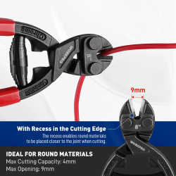 Pemotong Baut WORKPRO: Tugas Berat & Daya Pengungkit Tinggi untuk Pekerjaan Berat