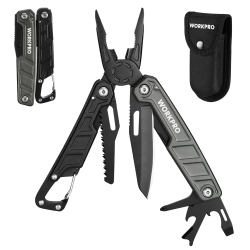 WORKPRO 11-in-1 Multi-Tool Pliers: Ultimate Pocket Tool