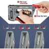 WORKPRO 6-in-1 Staple Gun: Heavy-Duty DIY & Home Decor
