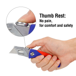 Складной нож WORKPRO: прочный труборез и кабельный резак