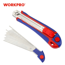 WORKPRO Retractable Utility Knife: Durable & Portable