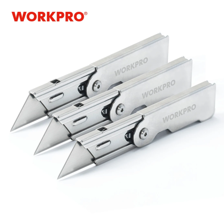 WORKPRO Folding Utility Knife Set - Sharp & Durable Blades