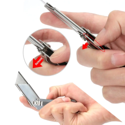 WORKPRO Folding Utility Knife Set - Sharp & Durable Blades