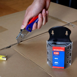 WORKPRO Hochleistungs-Universalmesserklingen (100er-Packung)