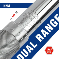 WORKPRO Torque Wrench Set: 5-100 ft-lb Accuracy & Control