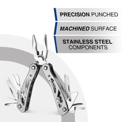 Outil multifonction WORKPRO 14 en 1 : une pince portable pour toutes vos aventures