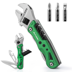 FLISSA 13-in-1 Multitool Wrench: Ultimate Camping & Survival Tool