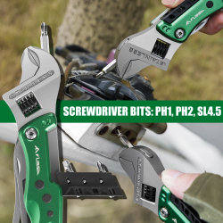 Многофункциональный гаечный ключ FLISSA 13-в-1: идеальный инструмент для кемпинга и выживания