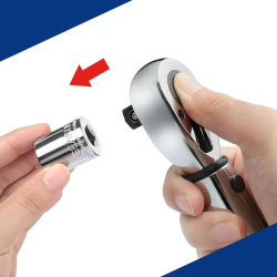 WORKPRO Torque Wrench Set: 5-100 ft-lb Accuracy & Control