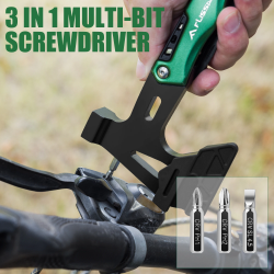 FLISSA 14-in-1 multitool kampeerbijl: ultieme overlevingstool voor buiten