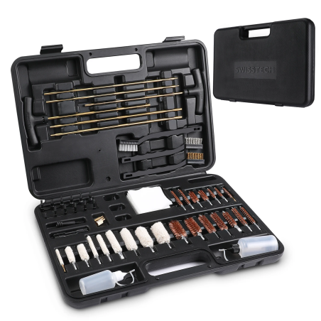 Swiss+Tech Gun Cleaning Kit: 54PC Universal Toolkit