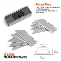 Набор складных ножей ValueMax из 3 предметов: портативный и прочный