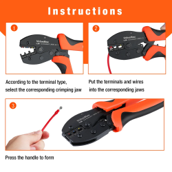 Kit d'outils de sertissage ValueMax : ensemble de cosses de fil professionnelles