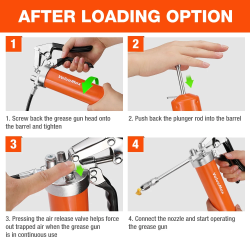 Pistola per grasso VALUE MAX (400 ml) - Lubrificazione per auto e camion ad alta resistenza