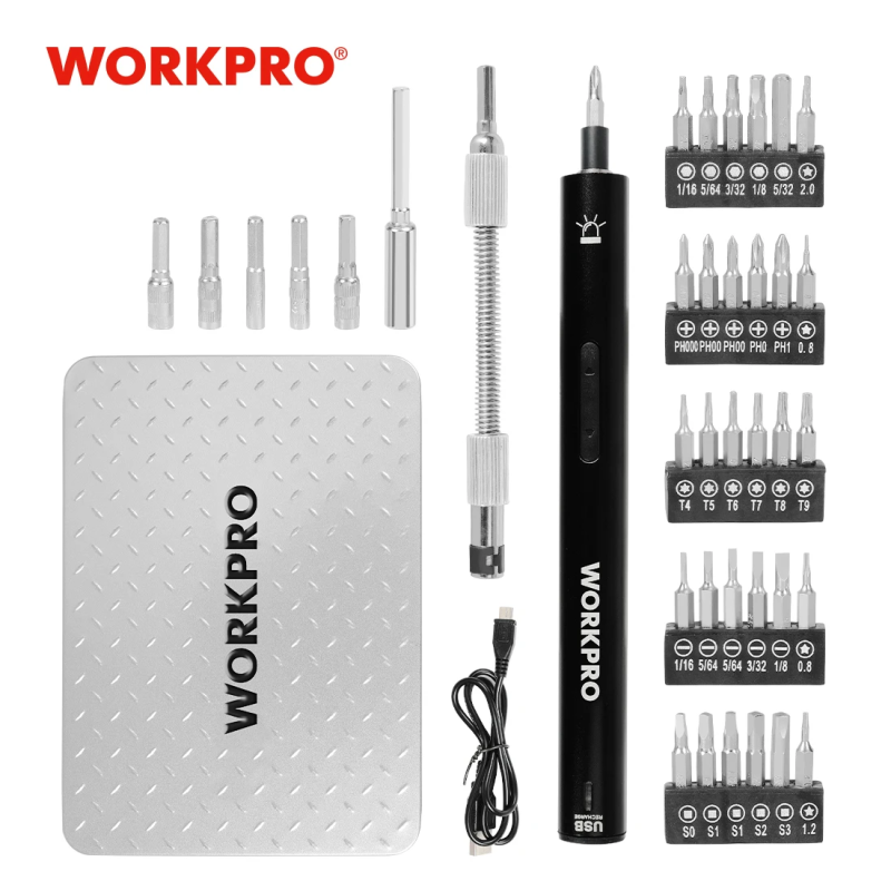 WORKPRO 3.6V Electric Screwdriver: Precise & Portable Repairs