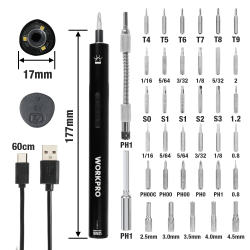 WORKPRO 3.6V Electric Screwdriver: Precise & Portable Repairs