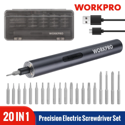 WORKPRO 20-in-1 Precision Screwdriver Set - Power Tool Kit