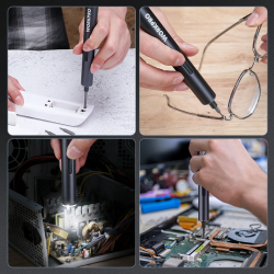 Zestaw precyzyjnych wkrętaków WORKPRO 20 w 1 – zestaw elektronarzędzi