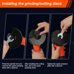 ValueMax 750W Angle Grinder: Powerful Grinding & Cutting