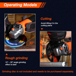 ValueMax 750W Angle Grinder: Powerful Grinding & Cutting
