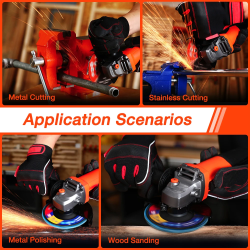 ValueMax 750W Angle Grinder: Powerful Grinding & Cutting