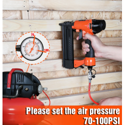 ValueMax 2-in-1 Air Nail Gun & Stapler Kit for DIY Projects