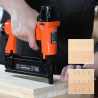 ValueMax 2-in-1 Air Nail Gun & Stapler Kit for DIY Projects