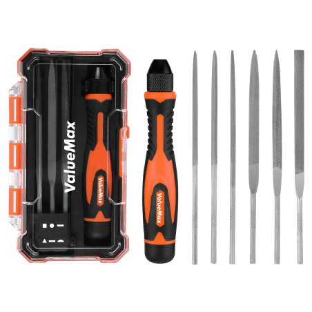 ValueMax 7pc Needle File Set: Precision Metalworking Tools