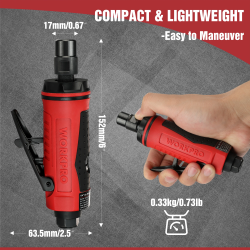 Szlifierka pneumatyczna WORKPRO: mocna i wszechstronna