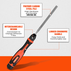 ValueMax 7pc Needle File Set: Precision Metalworking Tools