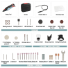 WORKPRO Rotary Tool Kit: Powerful Multi-Tool for DIY & Crafts