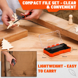 ValueMax 7pc Needle File Set: Precision Metalworking Tools