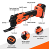 Valuemax 20V Brushless Oscillating Saw Kit: Leistungsstarkes Multifunktionswerkzeug