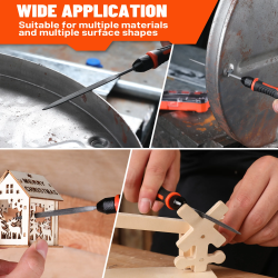 ValueMax 7pc Needle File Set: Precision Metalworking Tools