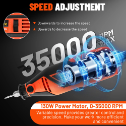 Zestaw narzędzi obrotowych ValueMax: wielofunkcyjne grawerowanie i szlifowanie