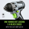 WORKPRO 12V Cordless Impact Driver: Powerful & Portable