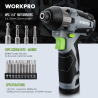 WORKPRO 12V Cordless Impact Driver: Powerful & Portable