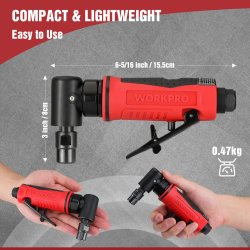 WORKPRO Air Angle Die Grinder: Powerful & Versatile