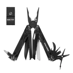 Swiss Tech 16-in-1 Multitool: Ultimate Portable Tool for Outdoors