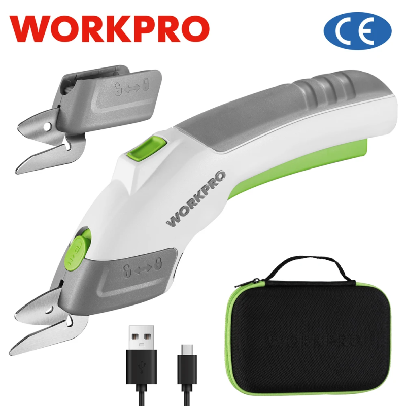 WORKPRO Cordless Electric Scissors: Versatile & Powerful Cutting