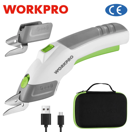 WORKPRO Cordless Electric Scissors: Versatile & Powerful Cutting