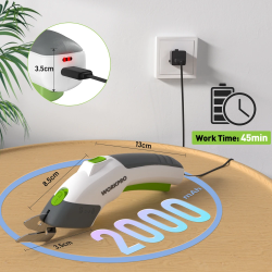 WORKPRO Cordless Electric Scissors: Versatile & Powerful Cutting