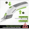 WORKPRO Cordless Electric Scissors: Versatile & Powerful Cutting