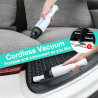 HAUSHOF Cordless Vacuum: Powerful Suction for Cars & Homes