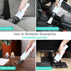 HAUSHOF Cordless Vacuum: Powerful Suction for Cars & Homes