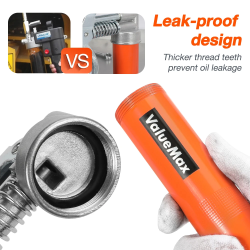 WORKPRO Fettpresse – 6000 PSI Mini-Pistolengriff für Autos und LKWs