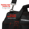 Sac à outils WORKPRO : organiseur durable et étanche pour les professionnels