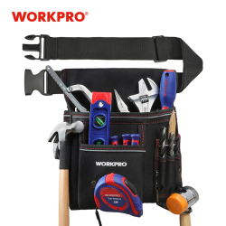 WORKPRO Electrician Tool Bag: Heavy Duty & Organized Storage