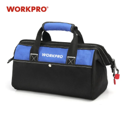 WORKPRO Tool Handbag: Electrician's Organizer & Waterproof Storage